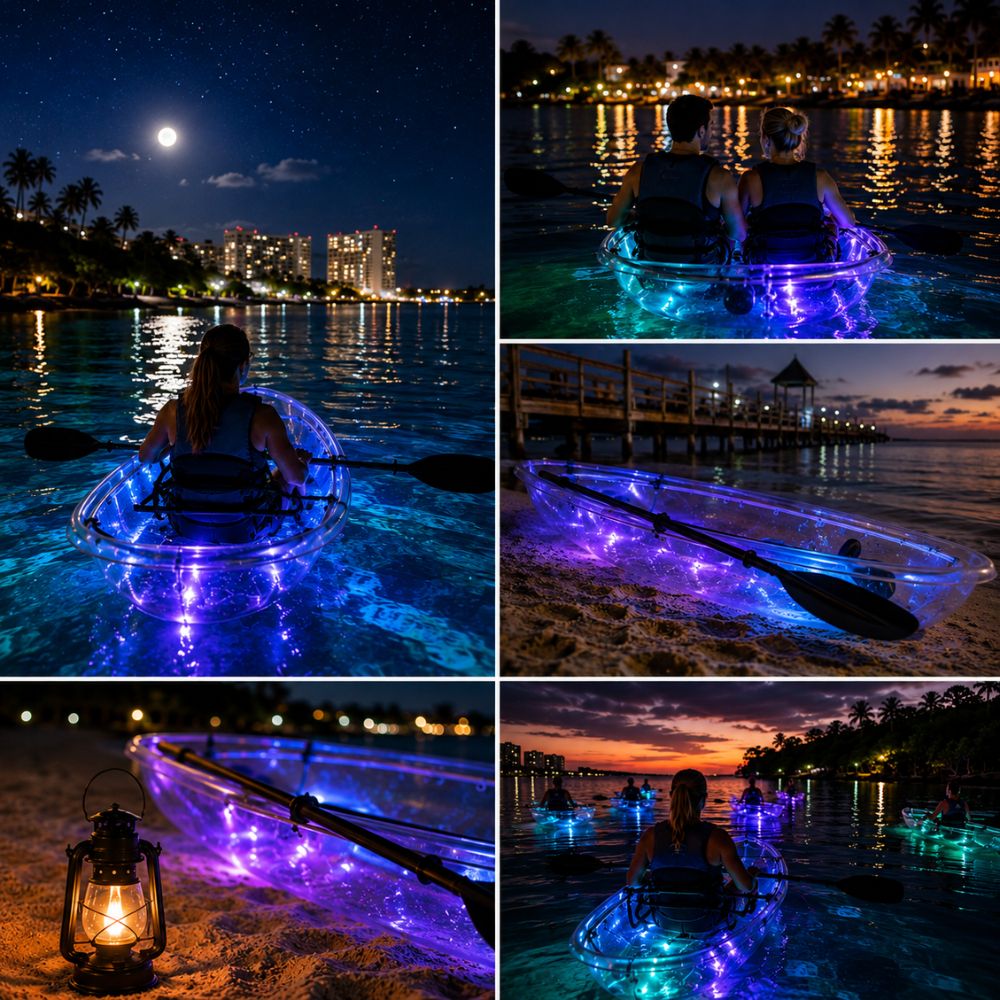 A Beginner’s Guide to Crystal Kayak Glow Tours at Night